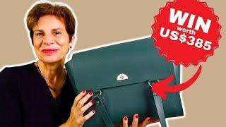 How To Style And WIN This STUNNING Leather Bag: Women Over 50