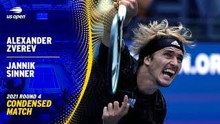 Alexander Zverev vs. Jannik Sinner Condensed Match | 2021 US Open Round 4