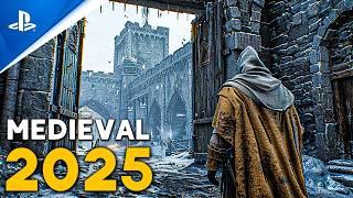 TOP 21 NEW Upcoming MEDIEVAL Games of 2025