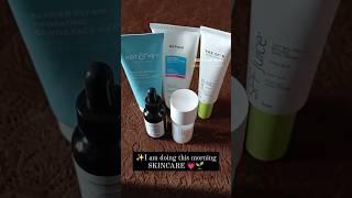 Cleaning my ACNE|New skincare routine|#skincare #skin #hair #acne #makeup #cosmetics #fruit