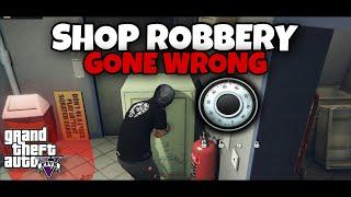 Shop Robbery Gone Wrong In GTA 5 RP (FiveM) | GTA Wheel Damage Script