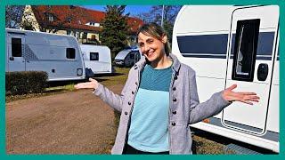 Bester Gebraucht-Wohnwagen für Familien? Knaus & Hobby im Winter Check 2025  Camping-Vlog