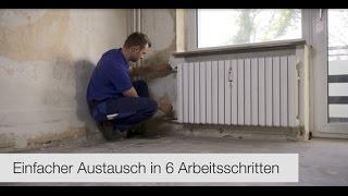 Heizkörpertausch - Einfacher Austausch in 6 Schritten