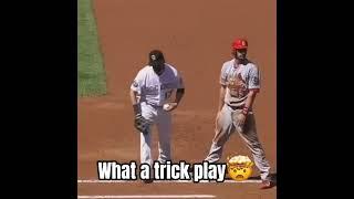 This trick play is crazy #viral #mlb #4u #baseball #edit #capcut #sports #sports4life