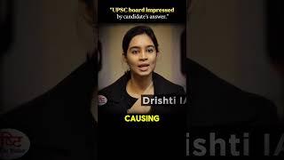 Mock -interview Question!! | UPSC -CSE 2024 | Topper -IAS #iasinterview #upscaspirants #shorts