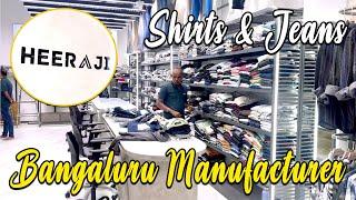 Super Manufacturer from Bengaluru / Shirts, Jeans, Trousers Manufacturer / Heeraji Fashion LLP