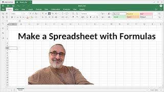 Making a Spreadsheet