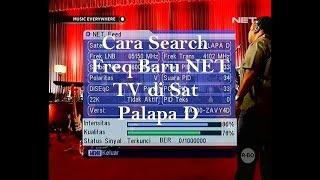 Cara Mencari Freq Baru NET TV di Sat Palapa D (no signal)