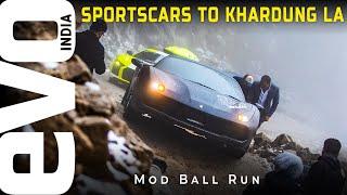 20 Sportscars to Khardung La : ModBall Run 2022 | Powered by Vredestein Tyres | evo India