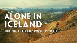 Solo Hiking & Camping the Laugavegur & Fimmvörðuháls Trail in Iceland | Alone In Iceland