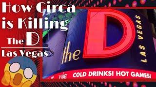 The D Hotel Casino on Fremont Downtown Las Vegas | Deluxe King room review and walkthrough tour