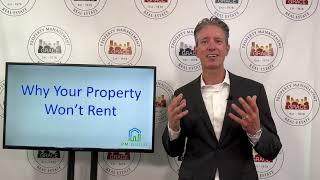 Why Your Property Won't Rent