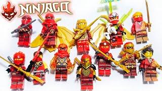 Every Kai Minifigure That I have | Lego Ninjago | Lego Unofficial Minifigures