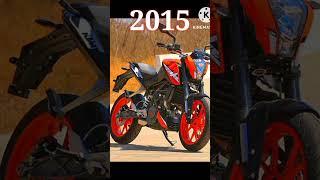 Evolution of KTM DUKE 200 (2013 - 2023)