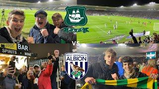 PLYMOUTH VS WBA (VLOG) *LIMBS, AS ALBION TURN ON THE STYLE AT ARGYLE!*