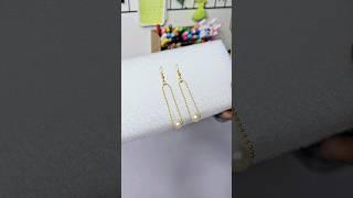 DIY 2 mins korean  Earrings ️...  WOW  #shorts #youtubeshorts #viral #trending