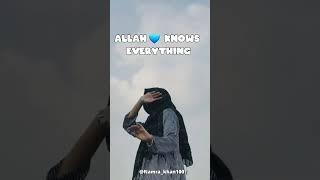 Allah knows everything ️ #explore #online #deenvibes #deen #muslimahs #exploreislam #islamicquotes