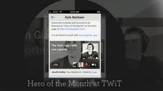 Kyle Benham Last Day On-Air with Leo Laporte -- The Tech Guy