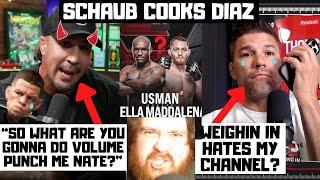 Brendan Schaub ROASTED Nate Diaz? Josh Thomson TRASHES Me? Usman vs JDM? MMA News Reaction