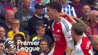 Kai Havertz lifts Arsenal 1-0 ahead of Brighton | Premier League | NBC Sports