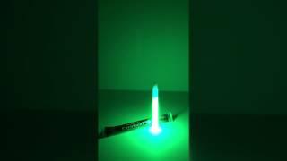 Green 12 Hour ChemLight: 6" Cyalume Light Stick