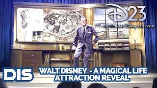 "Walt Disney - A Magical Life" Attraction Announcement &. Meghan Trainor Performing "Feed the Birds"