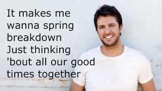 Luke Bryan - "Spring Breakdown" (Lyrics)