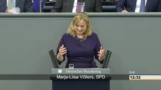 Bundestagsrede Marja-Liisa Völlers SPD: Chancenschulen