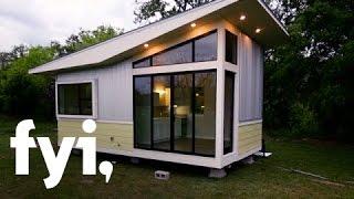 Tiny House Hunting: Less is More in a Modern Studio (S2, E7) | FYI