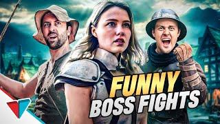 Funny boss fights in games