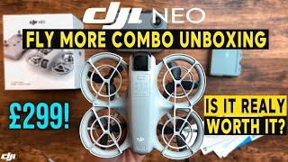 DJI NEO FLY MORE COMBO UNBOXING - IS IT WORTH IT?