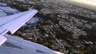 Awesome A319 Take-Off in Hamburg - Wingview  [FSX]