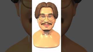 オズワルドの伊藤様作ってみたら蛙亭のイワクラ様もいつか作りたくなった #作ってみた #art #オズワルド #伊藤　様