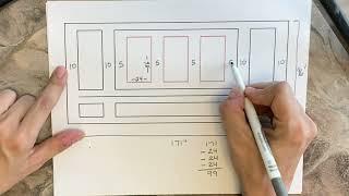 How to figure out wall paneling measurements