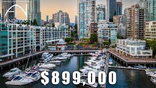 Unobstructed Forever Views Waterfront False Creek Condo |  2203-1000 Beach, Vancouver, BC
