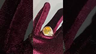 Кольцо с огненным опалом невероятной красоты! Камень яркий и играющий всеми цветами радуги.