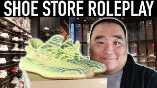 [ASMR] Shoe Store RP  - Tapping, Scratching, Soft Spoken, Yeezy  | MattyTingles