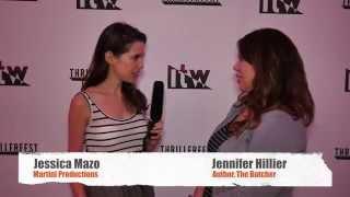 Interview with author Jennifer Hillier at ThrillerFest in NYC