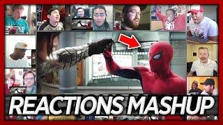 Official "Spiderman" TV Spot Reaction's Mashup (Captain America: Civil War)