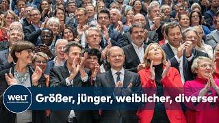 Größer, jünger, weiblicher, diverser – die neue SPD-Fraktion im Bundestag