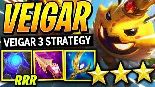 VEIGAR 3 BUILD STRATEGY in TFT Ranked! - Best Comps | TFT Patch 14.19 | Teamfight Tactics Guide