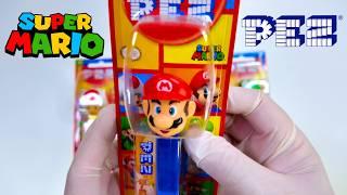 PEZ Super Mario Bros Collection Unboxing