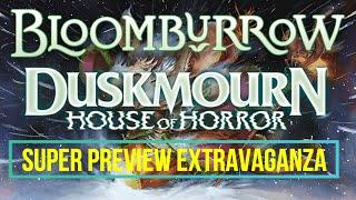 Duskmourn and Bloomburrow Early Previews | Mtg