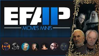 EFAP Movies - Minis - Christopher Lee's Saruman and Brad Douriff's Grima Wormtongue