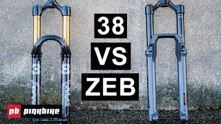 Fox 38 vs RockShox ZEB | Which Enduro Fork Comes Out On Top?