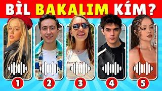 Ses TANIMA Oyunu  YouTuber’ların Sesini TAHMİN ET!  Bil Bakalım Kim?