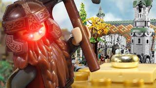 Gimli DESTROYS Rivendell - LEGO parody