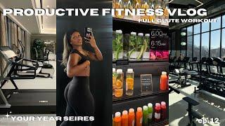 Your *YEAR* series ep.12| mic’d up FULL GLUTE WORKOUT. (yap session)