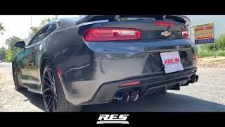 Chevrolet Camaro 2.0T With RES Catback System With Four Tips#Chevrolet #Camaro #2.0T #RES