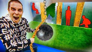 WRECKING BALL KNOCKOUT CHALLENGE! SURVIVE TO WIN $1000!